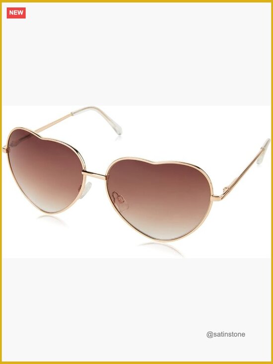 Heart Shape Metal Sunglasses UV400 Protection main image 5